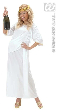 Witte Toga Romeinse Dame