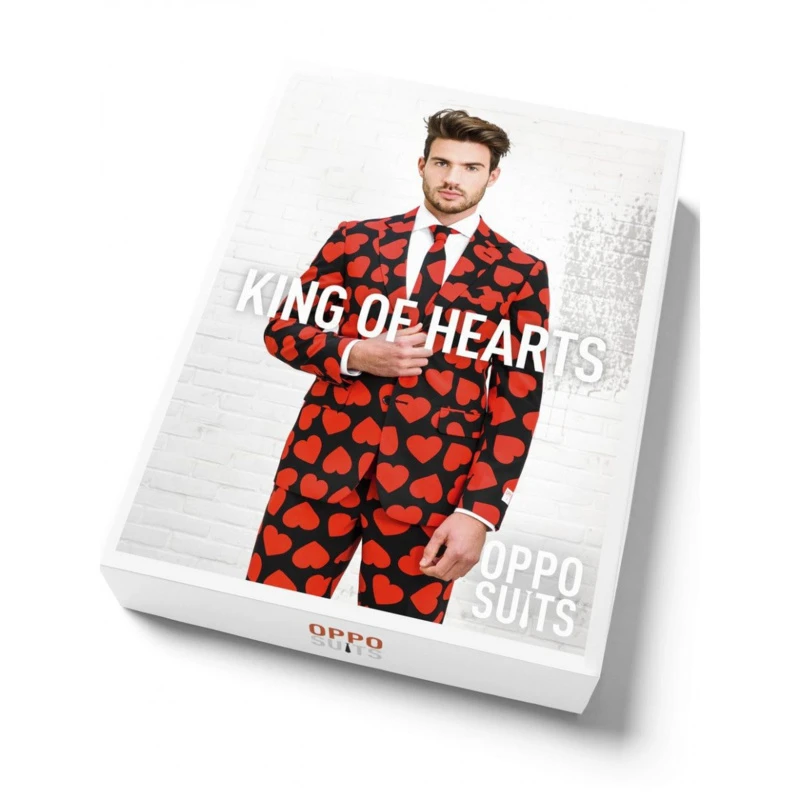 King Of Hearts Opposuits Kostuum 7 King Of Hearts Opposuits Kostuum - Afbeelding 7
