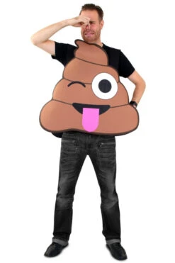 Emoticon Kostuum Poep
