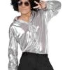 Zilveren Disco Shirt
