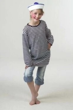 Dorustrui `poessie Maauw` Blauw / Wit