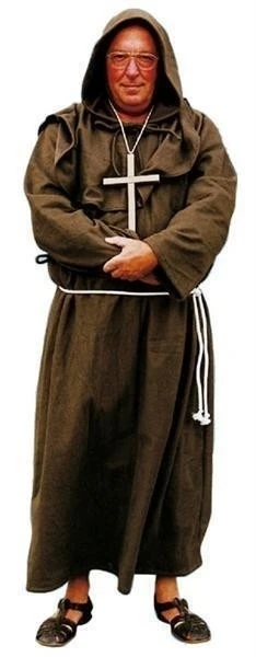 Monnik / Pater Bruin