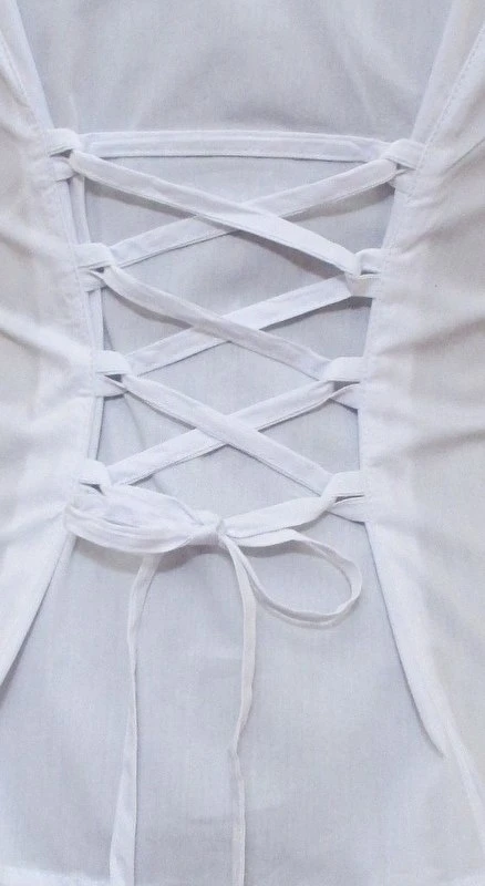 Trachten Blouse Wit 2 Trachten Blouse Wit - Afbeelding 2