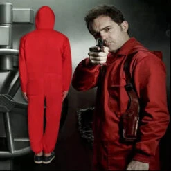 La Casa De Papel Kostuum Met Masker -Halloween Korting Winkel 26fb4a31f3a195cd296faea6345bc5198a46937d