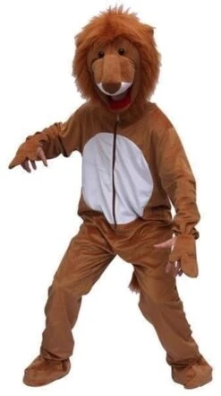 Mascotte Leeuw Kostuum