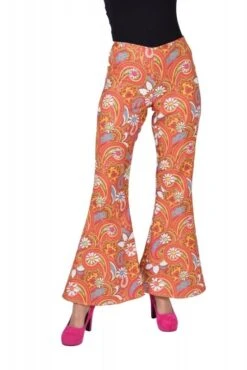 Disco Paisley 70's Broek
