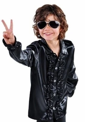 Kinder Roezel Blouse Zwart 1 Kinder Roezel Blouse Zwart