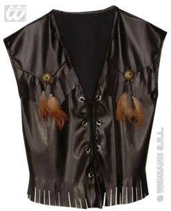Gilet Leatherlook Cowboy