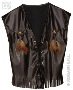 Gilet Leatherlook Cowboy