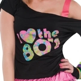 T-shirt I Love The 80's 1 T-shirt I Love The 80's