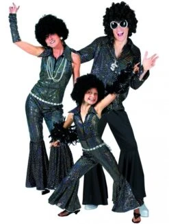 70`s Jumpsuit Black