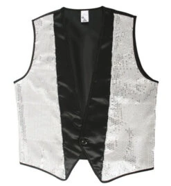 Vestje Paillet Zilver -Halloween Korting Winkel 4ca213ab7e107f7304a2732261c1f7e19d1b078b