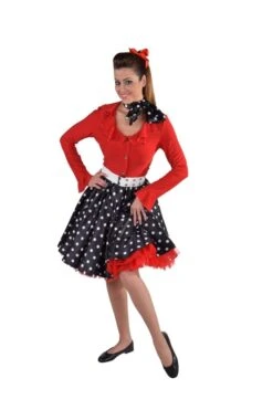 Rock 'n Roll Rok Zwart En Wit