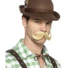Oktoberfest Hoed Deluxe Bruin | Tiroler Hoofddeksel