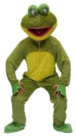 Mascotte Kostuum Kikker