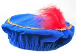 Goedkope Zwarte Pieten Baret Met LED