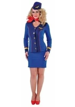 Stewardess Sky Blue
