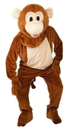 Mascotte Kostuum Apen