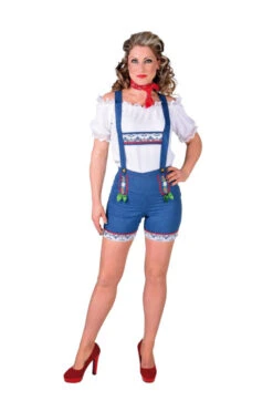 Tiroler Hotpants Jeans