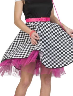 Rock 'n Roll Rok Zwart Wit -Halloween Korting Winkel 8a12bf84b1f56ca82440715eac6f3b891adaed20