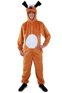 Bruine Hond Kostuum