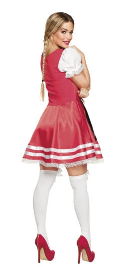 Helena Tiroler Jurkje Rood -Halloween Korting Winkel 99037b77eb60a898c89594e8cf55833450b1a51b