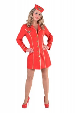Stewardess Jurkje Classy Rood