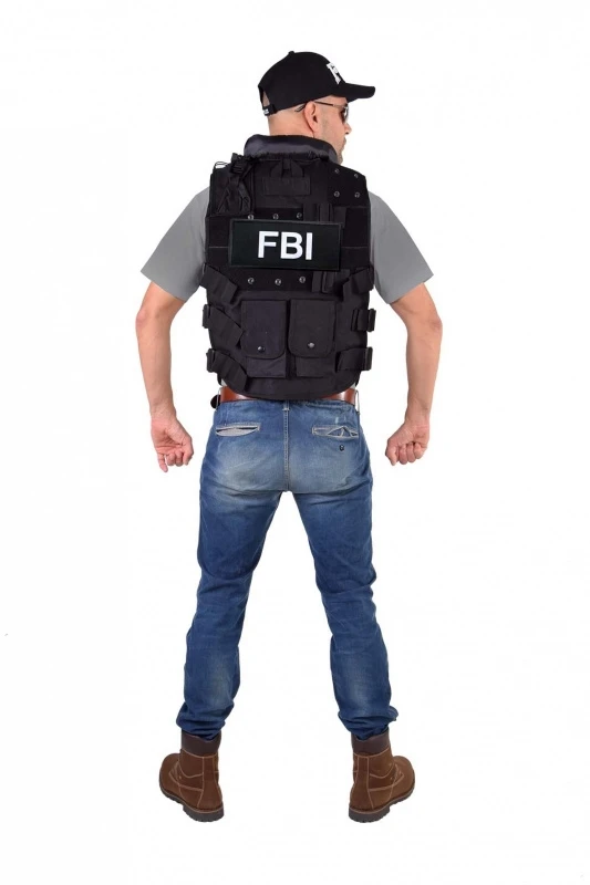 FBI Tactical Vest Deluxe 2 FBI Tactical Vest Deluxe - Afbeelding 2
