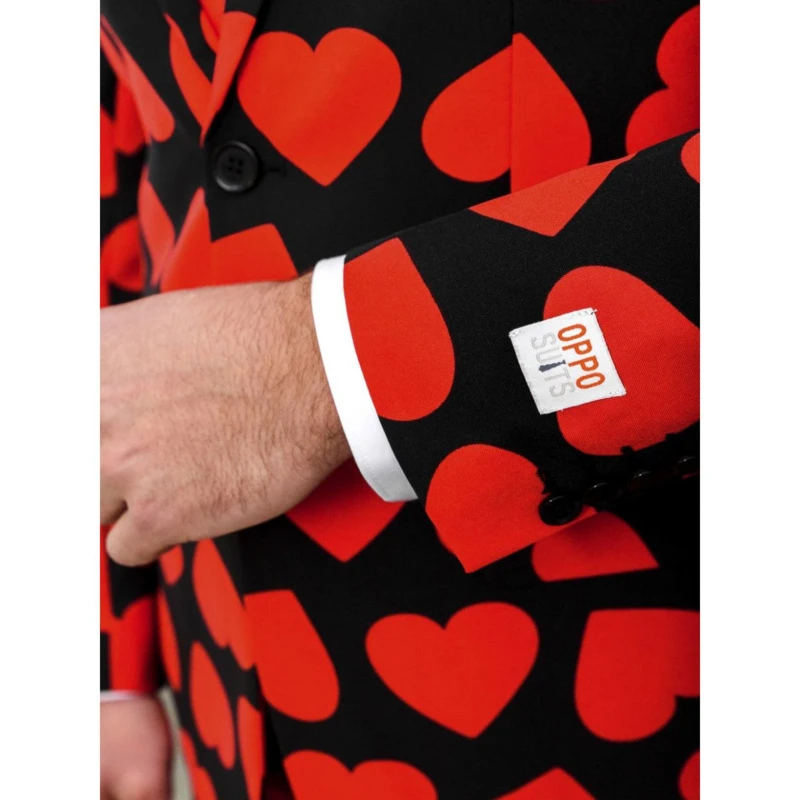 King Of Hearts Opposuits Kostuum 4 King Of Hearts Opposuits Kostuum - Afbeelding 4