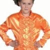 Kinder Roezel Blouse Oranje