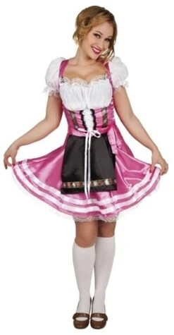 Helena Tiroler Jurkje Roze