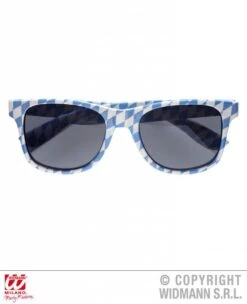 Beierse Print Bril Met Donkere Glazen