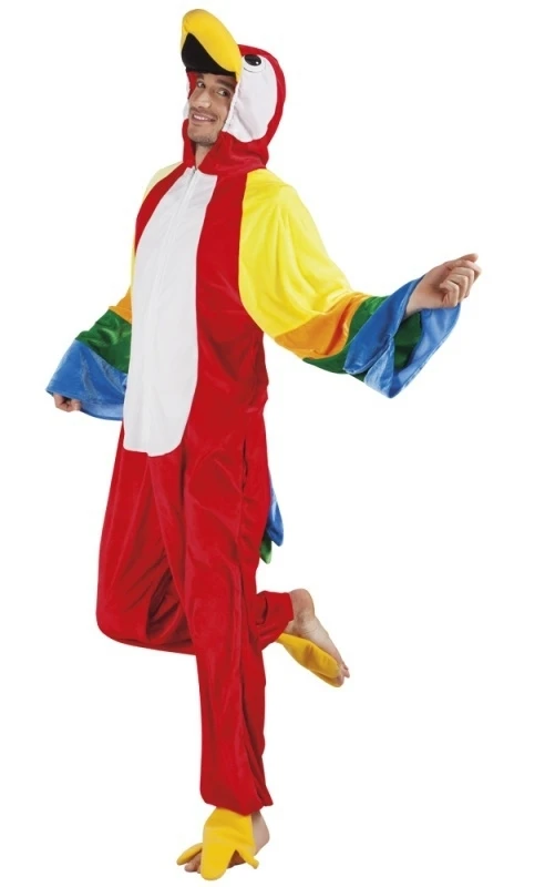 Funkostuum Papegaai 2 Funkostuum Papegaai - Afbeelding 2