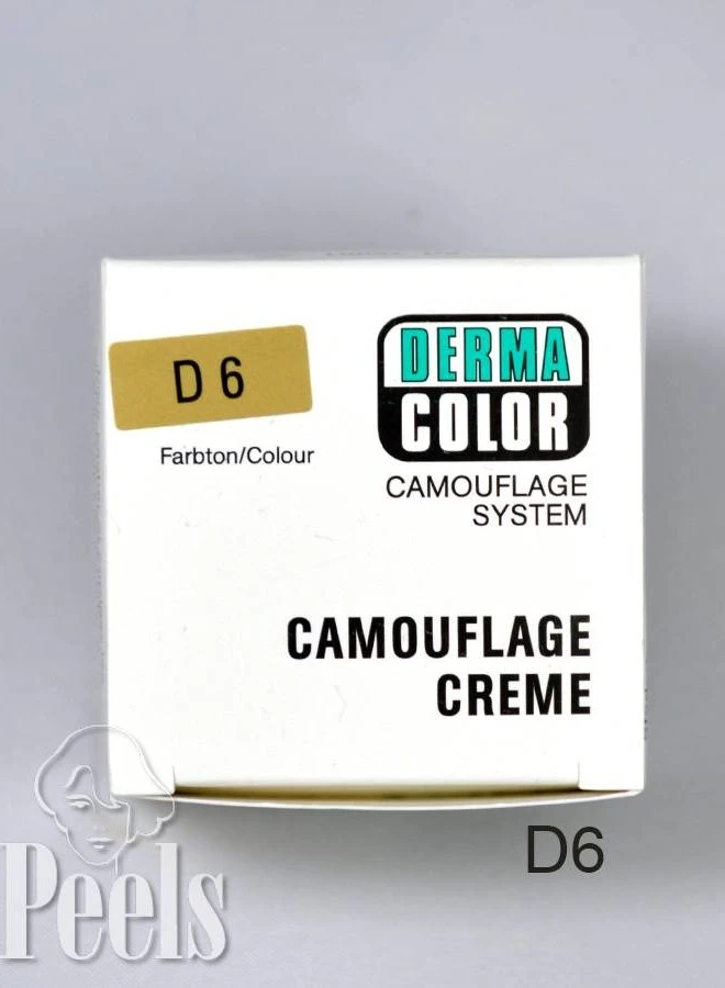 Dermacolor Camouflage Creme, Kleur D6 1 Dermacolor Camouflage Creme, Kleur D6