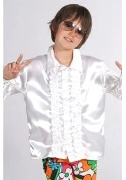 Kinder Roezel Blouse Wit