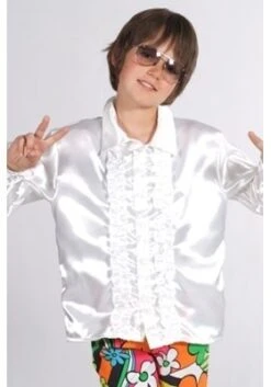 Kinder Roezel Blouse Wit