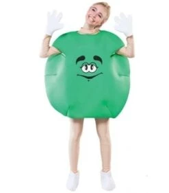 M En M Feestoutfit Green Adult
