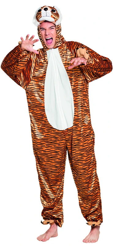 Dierenkostuum Tiener Tijger 1 Dierenkostuum Tiener Tijger