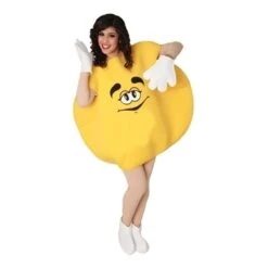 M En M Feestoutfit Yellow Adult