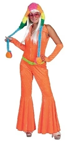 Neon Oranje Jumpsuit