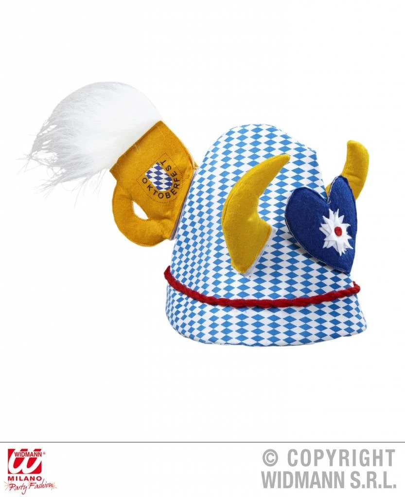 Hoed Oktoberfest Beierse Print 4 Hoed Oktoberfest Beierse Print - Afbeelding 4