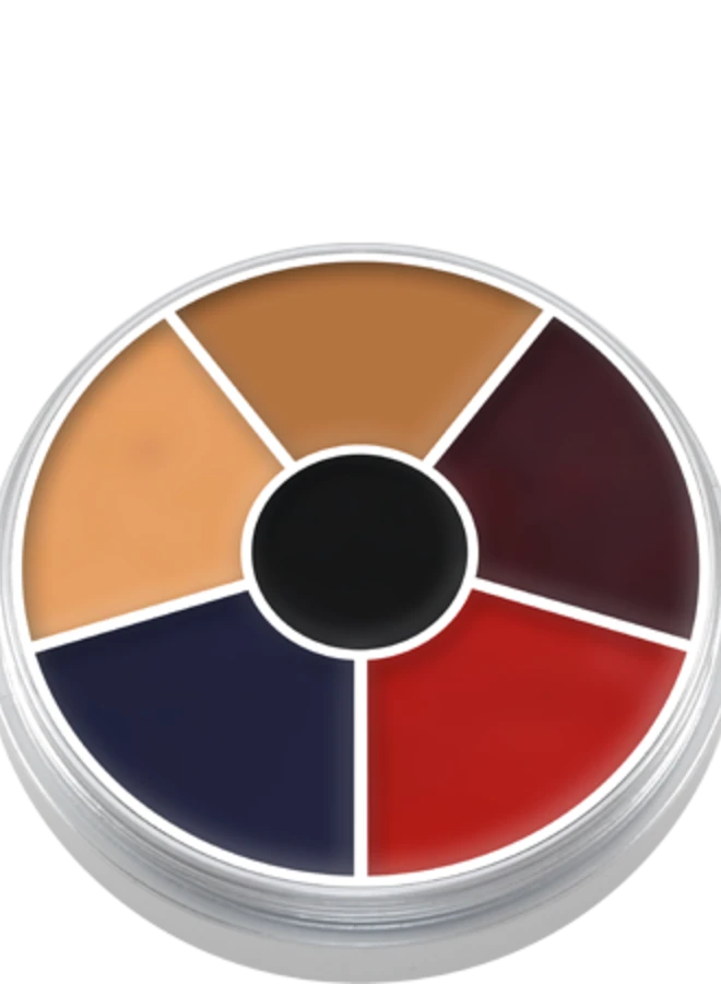 Cream Color Circle, Burned Skin 1 Cream Color Circle, Burned Skin