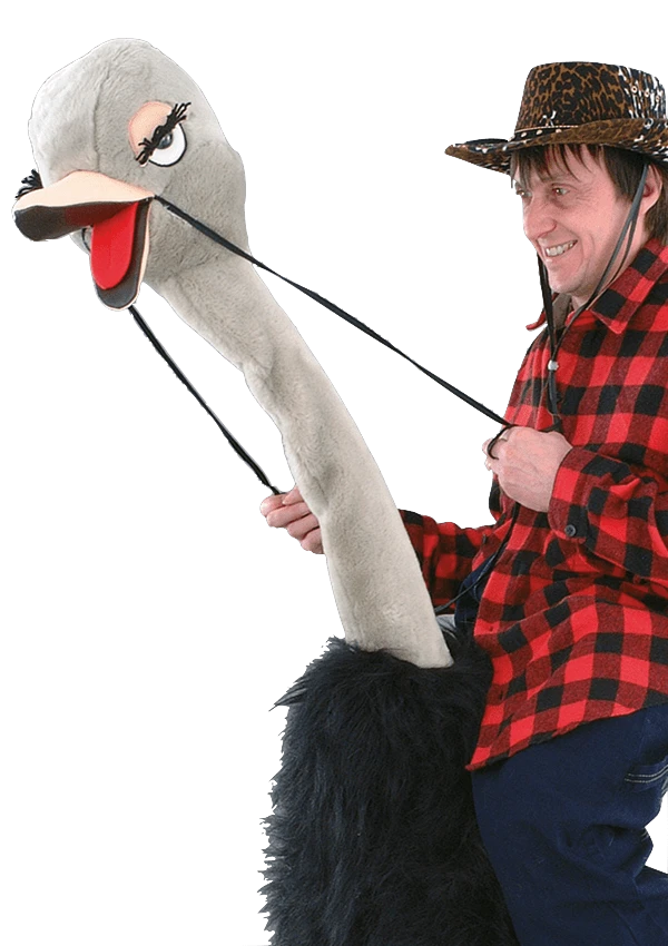 Struisvogelpak – Olivia De Struisvogel 2 Struisvogelpak – Olivia De Struisvogel - Afbeelding 2