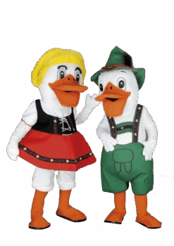 Eendenpak – Eva De Eend -Halloween Korting Winkel mascotte canard suisse 2 1