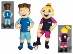 Voetballer Pak – Stephan De Voetballer -Halloween Korting Winkel voetbal 1 1